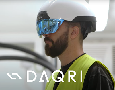 Daqri Augmented Reality Headwear - UX/Onboarding Design