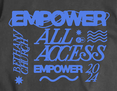 Empower Conference Merchandise designs