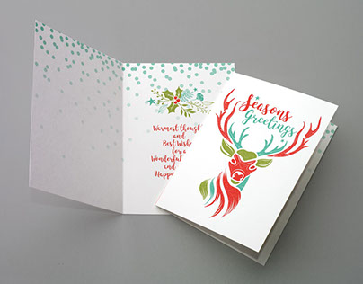 Helicopter Holiday Cards
