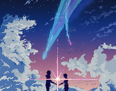 Kimi no Na Wa (Your Name) Pixel Art