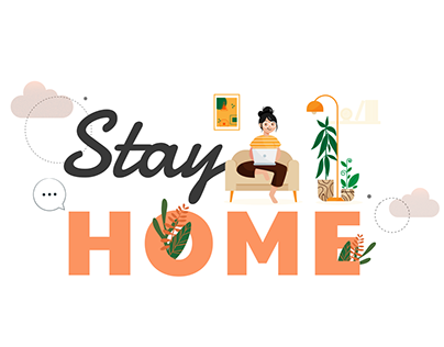 STAY HOME Social Media Campaign