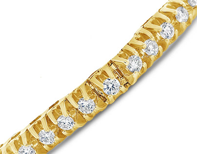 Faithfully Designed Diamond Bracelet Mens