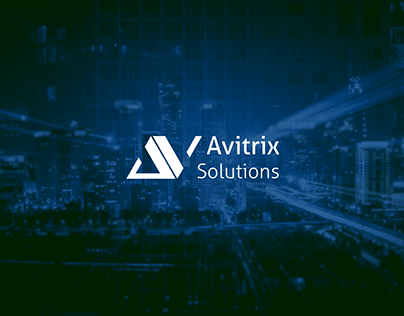 Avitrix Solution Logo Design