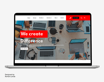 Project thumbnail - Marketing Agency Website Design