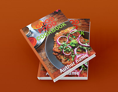 cookbook font page cover design