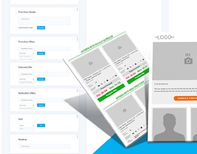 Email Builder Dashboard + Modular Template System