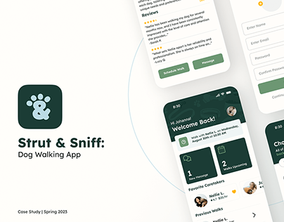 Strut & Sniff: Dog Walking App