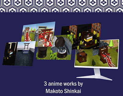 Makoto Shinkai's Movie 5 seconds 3D animation