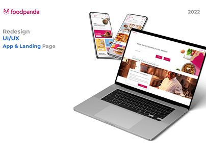 Redesign Foodpanda Webpage &App