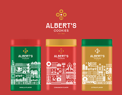 Christmas Cookies Identity and Packaging Design