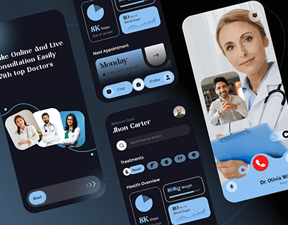 Revolutionary Healthcare Mobile App UI👨‍⚕️