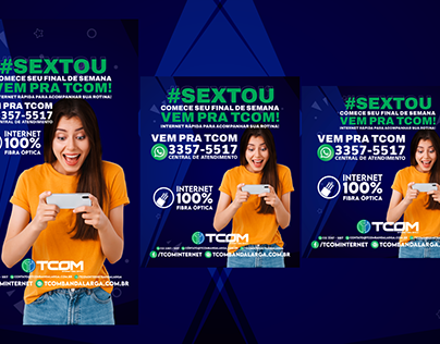 Kit mídia social TCOM: Sextou