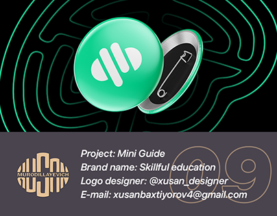 Skillful education uchun Logo va Guide