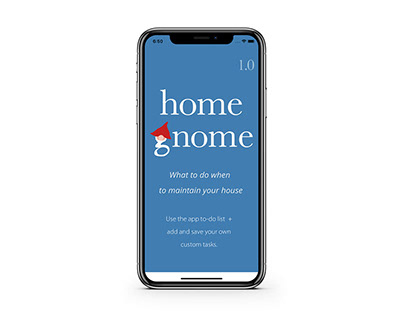 Home Gnome iPhone app