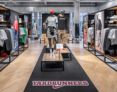 Nike x HBCU Yardrunners Display