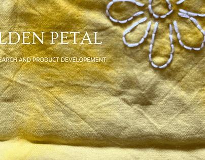 Golden Petal- A natural dye project