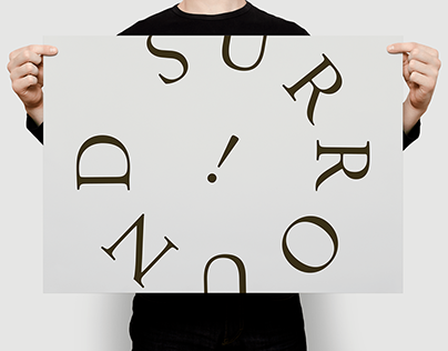 Surround | Typographical Poster
