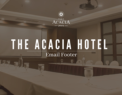 The Acacia Hotel Email Footer