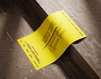 Kill Bill | Redesign Typographic Poster