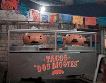 Tacos dos bigotes