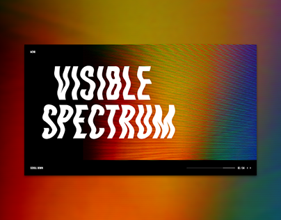 Visible Spectrum Website Concept