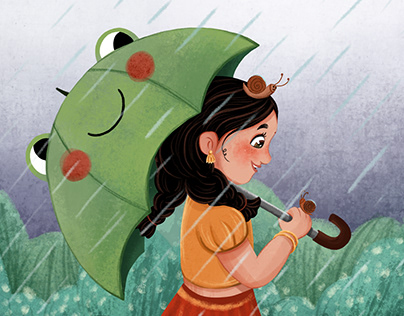 Girl in the Rain