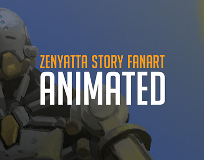 Overwatch ZENYATTA Story Fan ART "ANIMATED" (ENG)