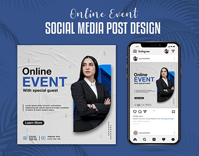 Online Event Social Media Banner