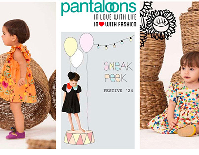 Pantaloons - Kidswear Festive’24 Project.