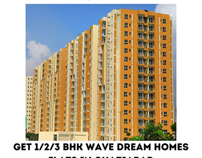 Get 1/2/3 BHK Wave Dream Homes Flats in Ghaziabad