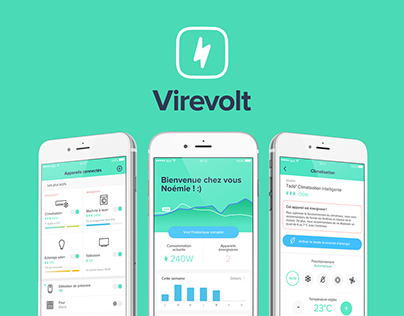Virevolt - energy domestic mobile app