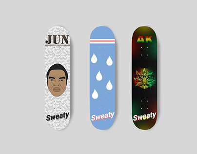 Variety // Sweaty Skateboards - Deck Designs