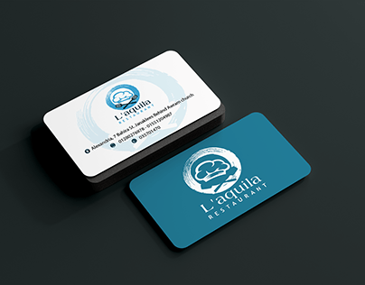 Business card - L'aquila Restaurant
