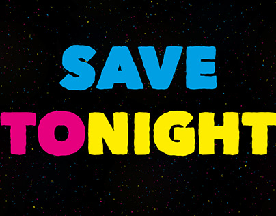 Save Tonight-Kinetic Typography (Lyric Video)