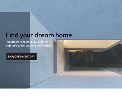 Landing page | Dream home