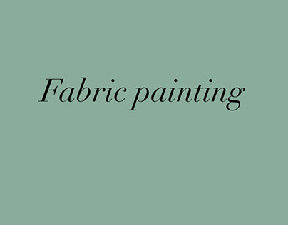 Fabric painting