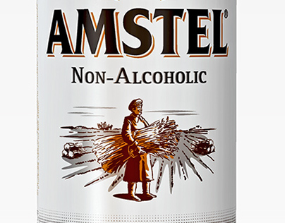 Amstel Non-Alcoholic can