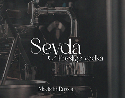 Branding "Seyda" Prestige vodka