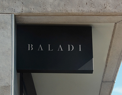 Baladi Luxury Logo Signage