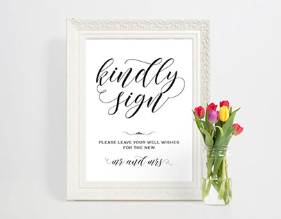 Guest Book Printable