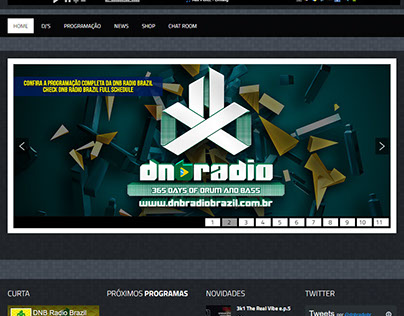 DNB RADIO BRAZIL Identidade Visual Completa