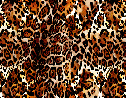 Leopard Spot Scarf Print