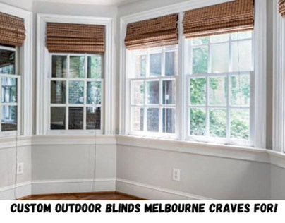 Stylish Custom Outdoor Blinds Melbourne