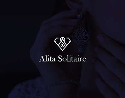 Alita Solitaire Luxury Jewelry Logo