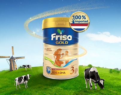 Friso Gold Magic of Milk Campaign