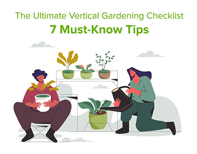 The Ultimate Vertical Gardening Checklist Infographic