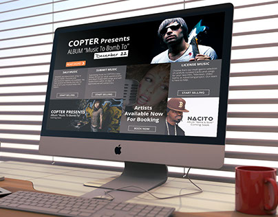 copter web design