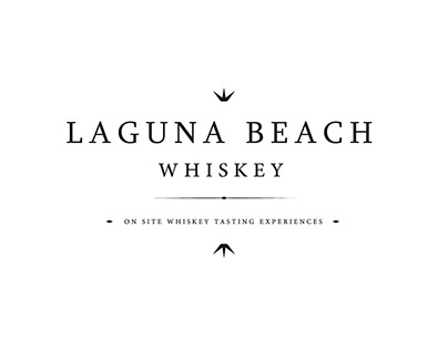 Logo for Laguna Beach Whiskey tasting shop