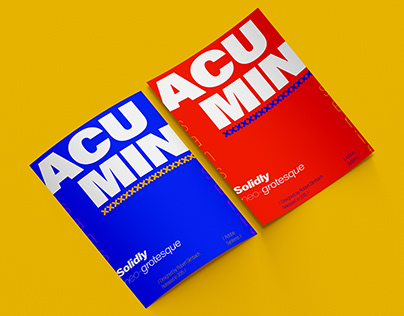 Typeface Poster - Acumin