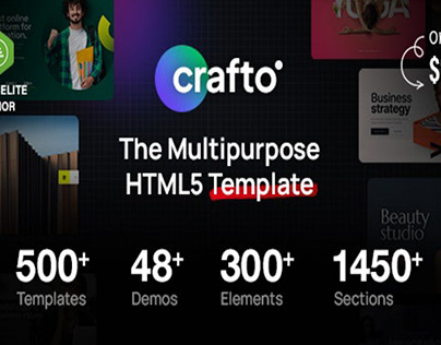 Craftgo - Responsive and Multipurpose HTML CSS Template